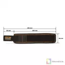 Mágneses poliészter csuklópánt 23 x 8 cm