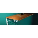 Konzol, Jasmin, 150x350, fekete