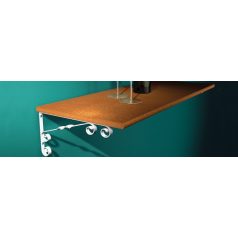 Konzol, Jasmin, 150x350, fekete