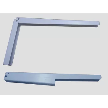 Element System Lehajtható Fali Konzol 28 cm, Alu/Ezüst