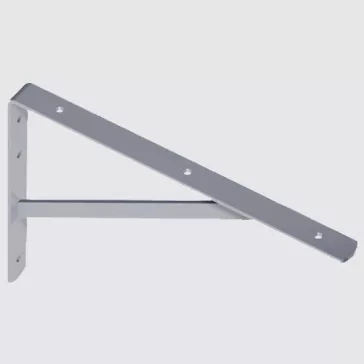   Element System Ipari Konzol, Horganyzott, 27X40 cm, 150 kg - 90°-os