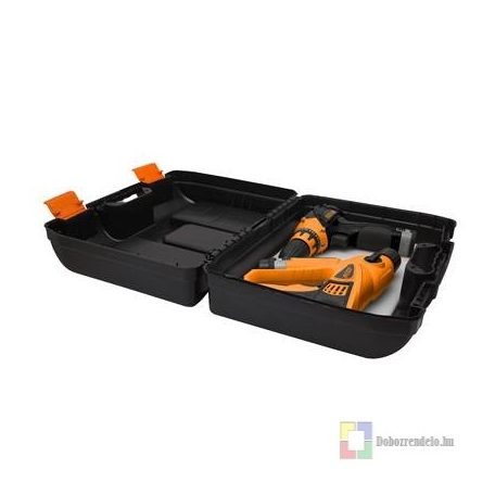 2 az 1-ben fúró + alkatrész tároló műanyag táska 15.7" - 400 x 300 x 155 mm