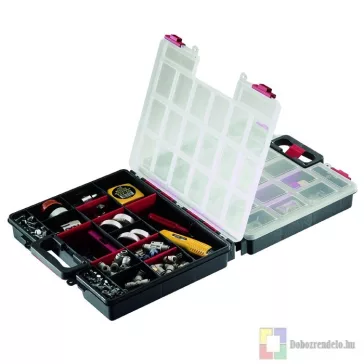 Professzionális dupla rendszerezőtáska 380 x 330 x 120 mm