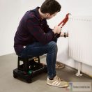 Gurulós szék szerszámtartóval - műanyag