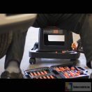 Gurulós szék szerszámtartóval - műanyag