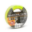Maszkolószalag - vízbázisú - 50 m x 24 mm - sárgászöld - autóipari, hőálló