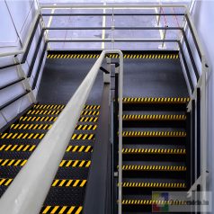   Ragasztószalag - csúszásmentes - 5 m x 25 mm - sárga / fekete