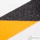 Ragasztószalag - csúszásmentes - 5 m x 25 mm - sárga / fekete