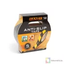 Ragasztószalag - csúszásmentes - 5 m x 25 mm - sárga / fekete