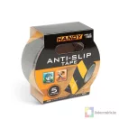 Ragasztószalag - csúszásmentes - 5 m x 50 mm - sárga / fekete