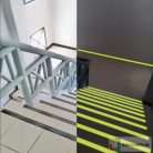 Ragasztószalag - csúszásmentes - 5 m x 50 mm - foszforeszkáló