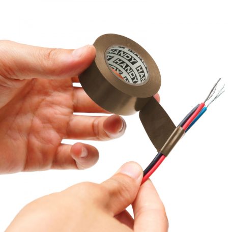 Szigetelőszalag 19 mm · 20 m barna