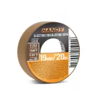 Szigetelőszalag 19 mm · 20 m barna