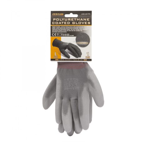 Szerelőkesztyű poliuretán L