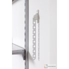 Element System Ruhaszellőztető "Laura" Konzol, 300mm, Fehér, Lehajtható