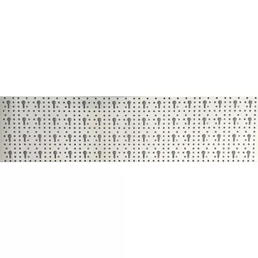 Element System Perforált Lemez Fehér 800X200 mm