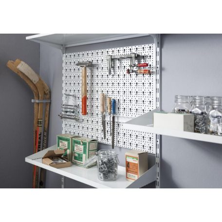 Element System Perforált Lemez 800X200 mm,Alu/Ezüst