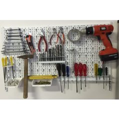 Element System Szerszámtartó Dupla, Fehér