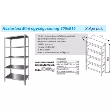 Mini Salgó Polc Szett (305x915)