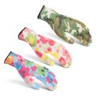 Mintás kerti kesztyű L