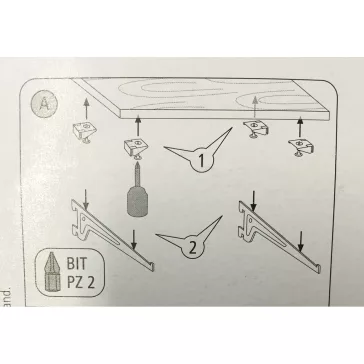 Element System Lapfelerősítő (Egyoldalas)
