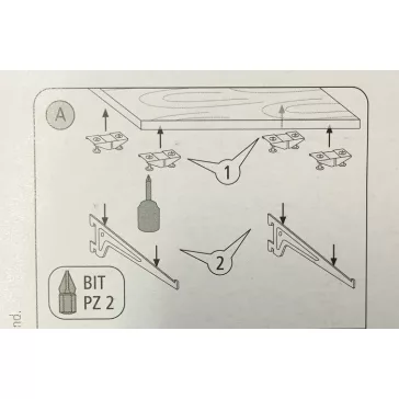 Element System Lapfelerősítő (Kétoldalas)