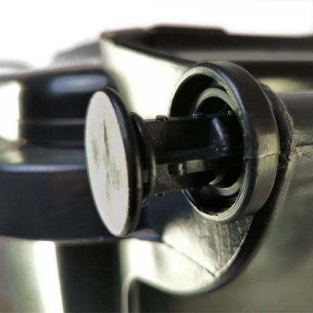 Háztartási hulladéktároló, kuka 120 L antracitszürke, kerekes