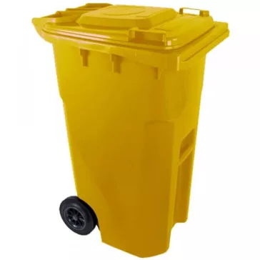 Háztartási kuka 240 SÁRGA kerekes