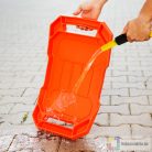 Gumi szerszámos tálca tárolórekeszekkel - fogantyúval - 53 x 29,5 x 3,5 cm