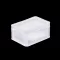 Basicline Euro láda 200x150x120 mm, alja és oldala zárt, Átlátszó