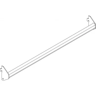 Element System Tartósín 15x30x800 mm fehér