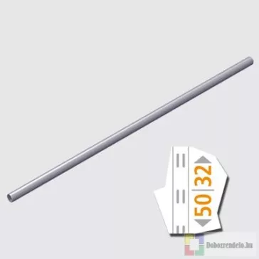 Element System Ruhatartó Rúd Króm, 800x20x35 mm