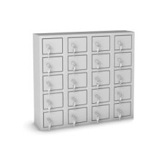 20 rekeszes értékmegőrző (Mobiltelefon tároló)