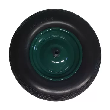 Kerék talicskához TÖMÖR fémfelnis 4.00-8 siklós