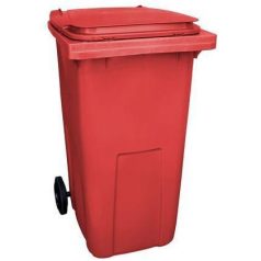 Háztartási kuka 240 PIROS kerekes