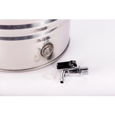 Inox kanna füles 5 L-es, csappal