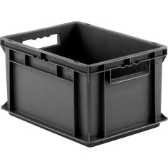 Euro Box Ef 4220, 400 X 300 X 220 mm, Fekete