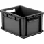 Euro Box Ef 4220, 400 X 300 X 220 mm, Fekete