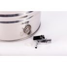 Inox kanna füles 75 L-es, csappal