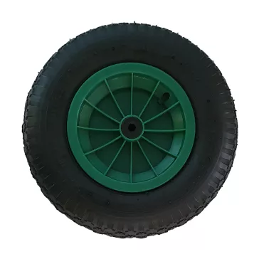 Kerék talicskához műanyagfelnis pumpálható 4.00-8