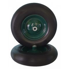   Kerék szétszedhető talicskához TÖMÖR fémfelnis 4.00-8 csapágyas