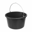 Vödör erősített műanyag, 40 L fém füllel