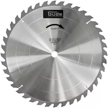 Güde Fűrészlap HM 500X30 X3,6 MM 40 Z 1817-hez
