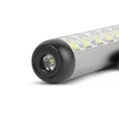 LED-es zseblámpa - munkalámpa móddal - 400 mAh akkumulátor - XPE + SMD LED - 500 lm - IP55 - ezüst 