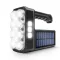 Szolár COB LED zseblámpa - munkalámpa funkcióval - 1200 mAh - MicroUSB - 1000 lumen - IP55 