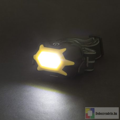 Fejlámpa   érintőkapcsolós kivitel COB LED - 120 lumen