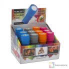 LED-es színes elemlámpa ajándék elemmel!