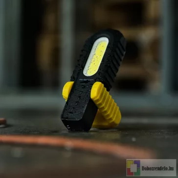 2 in 1 Steklámpa COB LED akkumulátoros