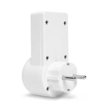   Mozgásérzékelő konnektor - 120° - max 10 m - max 1200W - IP20 - fehér