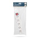 Elosztó 5-ös - szerelhető, kábel nélkül - kapcsolós 